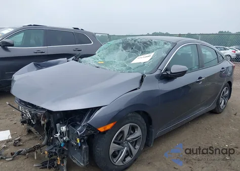 2020 Honda Civic Lx z USA, uszkodzony, nr VIN 2HGFC2F64LH550568